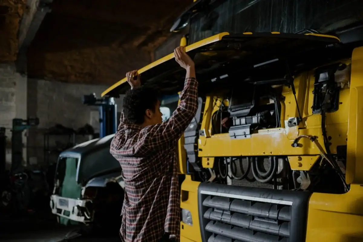 truck repair shop