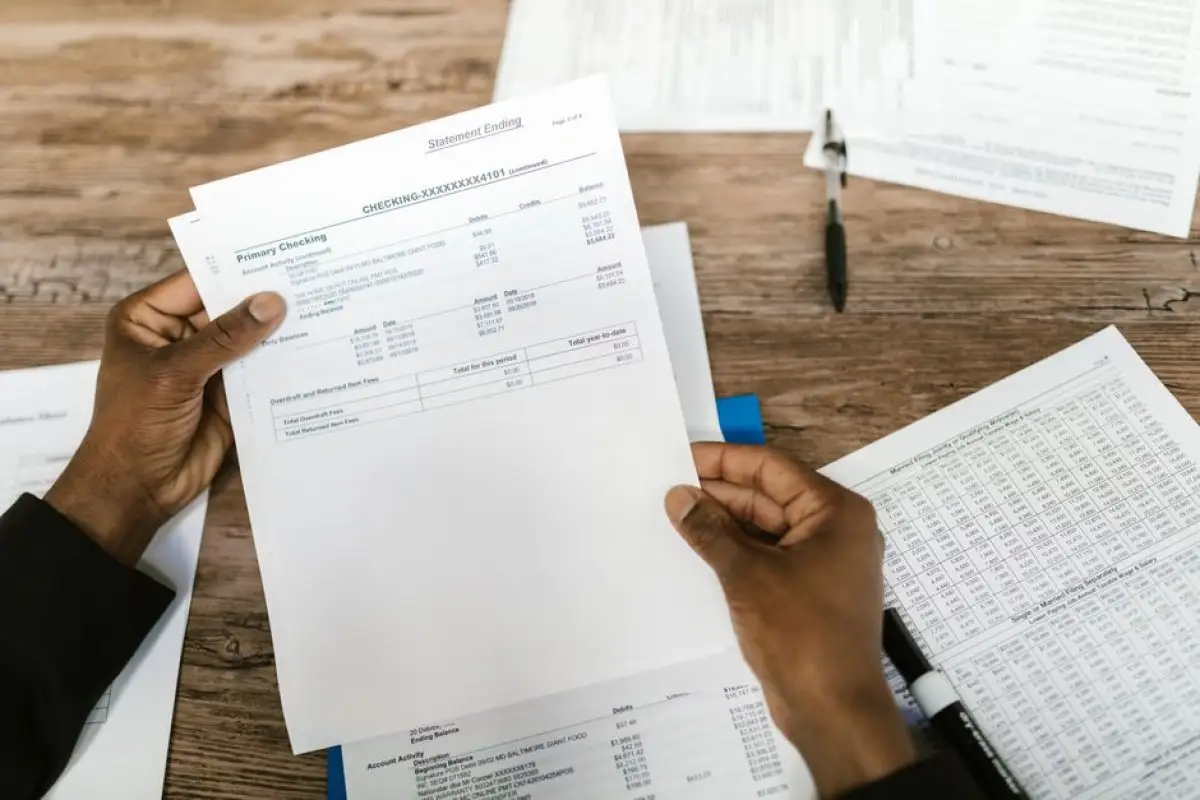 bank account inheritance documents