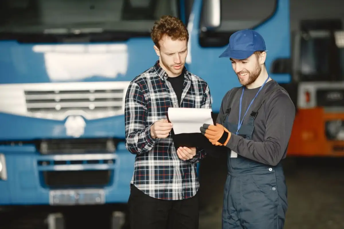 truck inspection highway