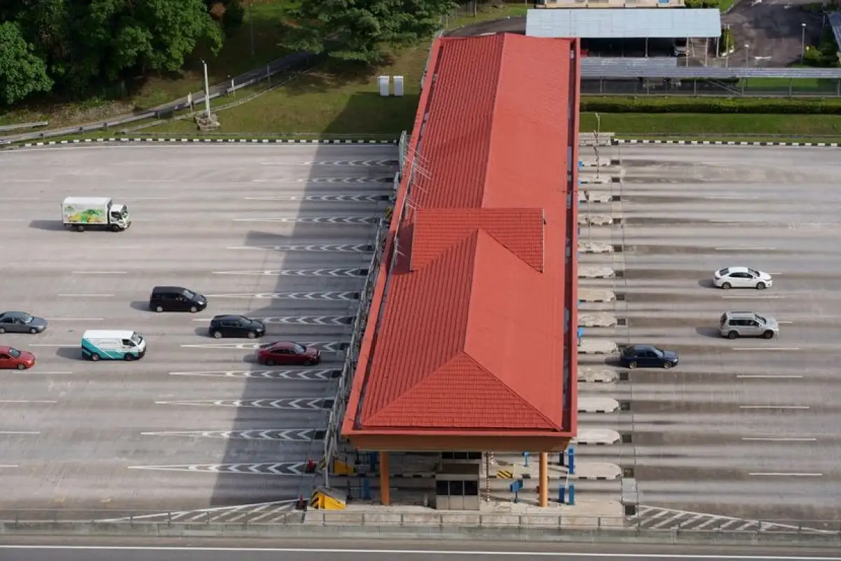 highway toll booth