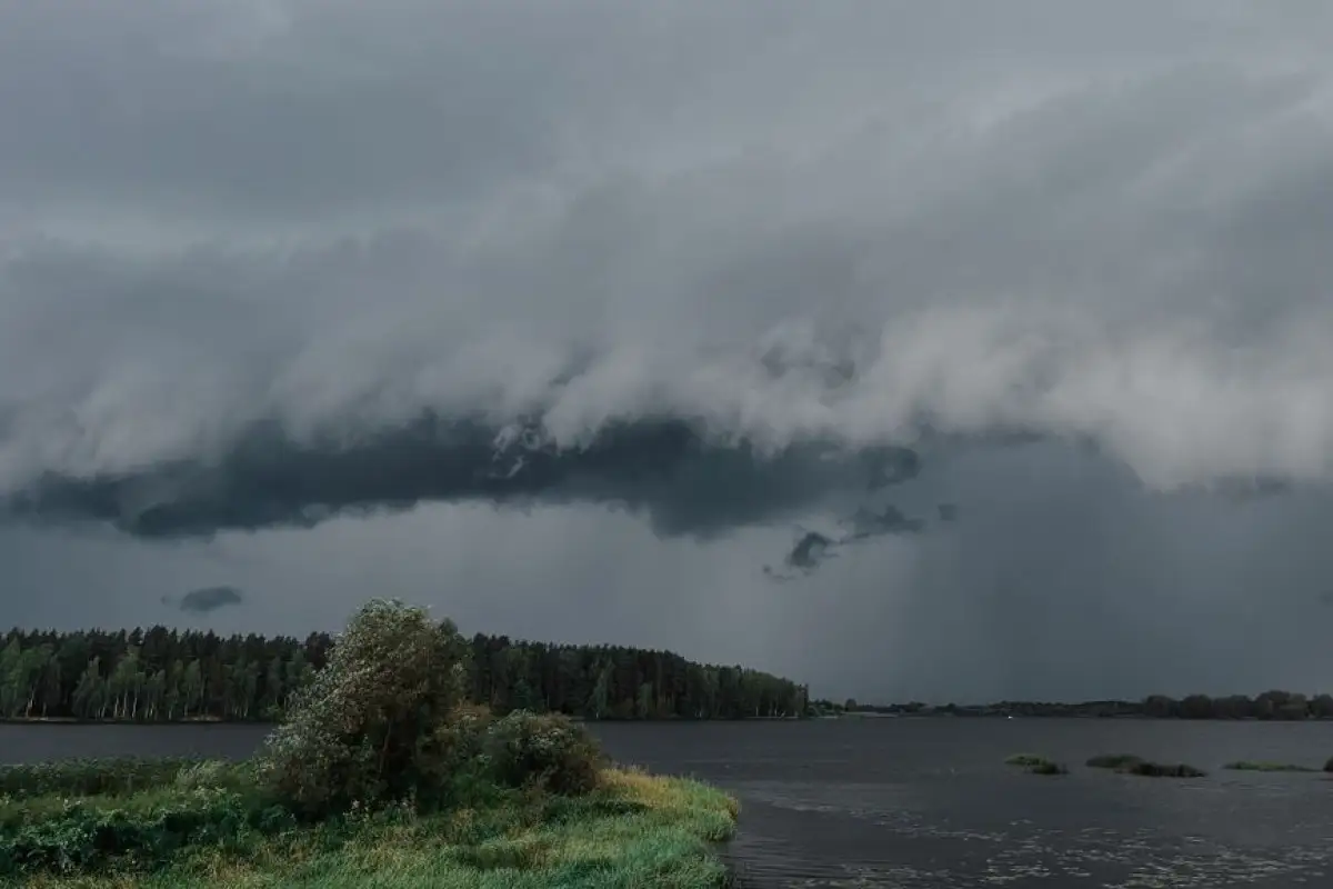 summer storm clouds